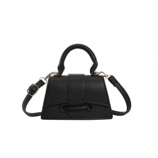 2024 Early Autumn Small Women's Mini Square PU Crossbody Chain Niche Design Western Style Fashionable Portable Shoulder Bag